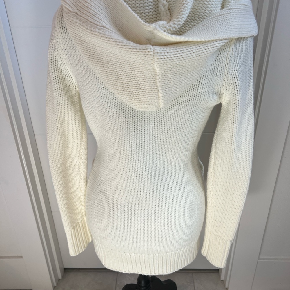New Beautiful Cream Knit Cardigan - Picture 4 of 4